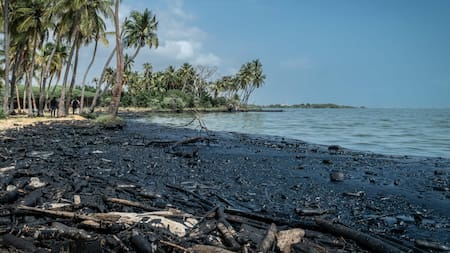 Venezuela, contaminación. Foto: EFE
