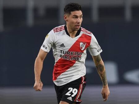 Gonzalo Montiel en River. Foto: Instagram @gonzalo_montiel29