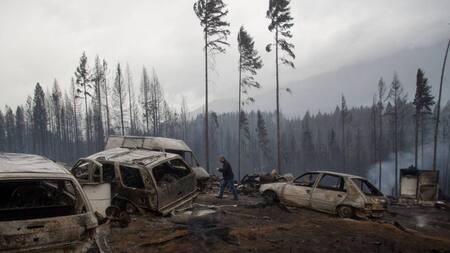 Incendios en la Patagonia, Chubut.