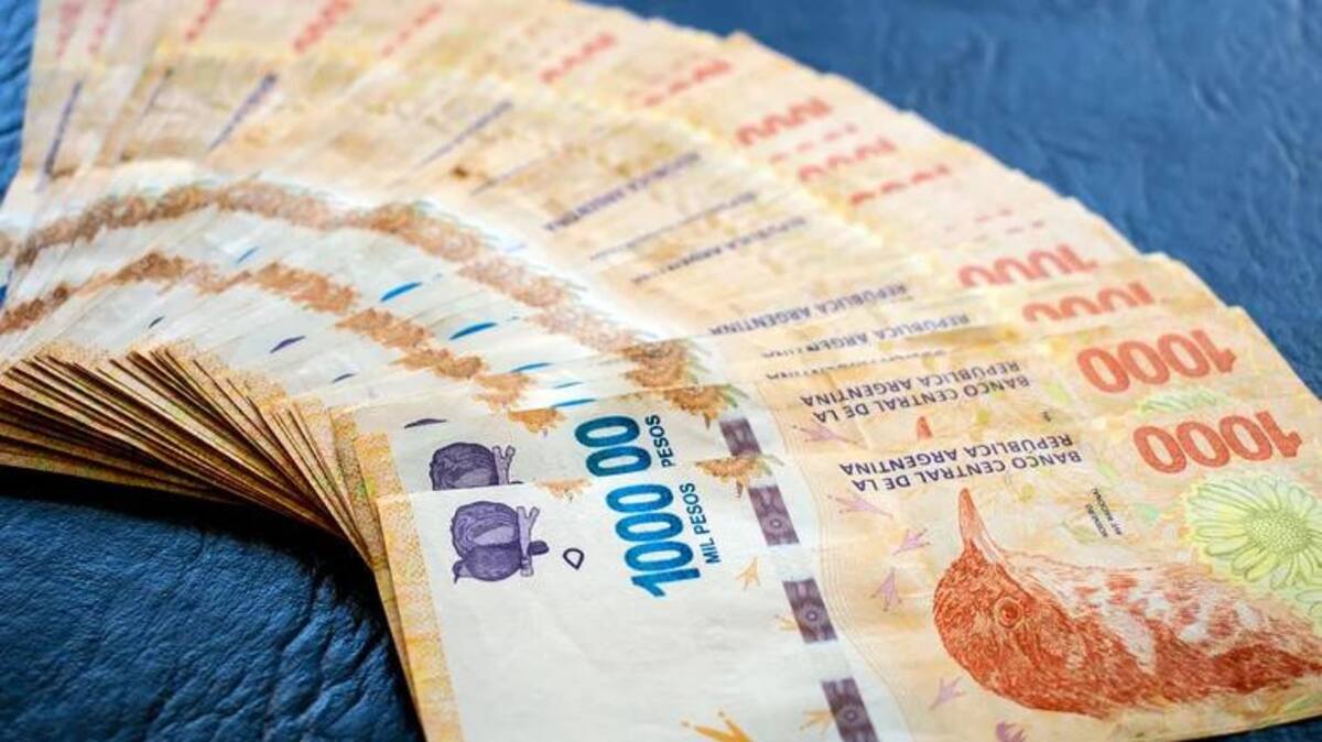 Billetes de 1000, economía argentina. Foto: internet.
