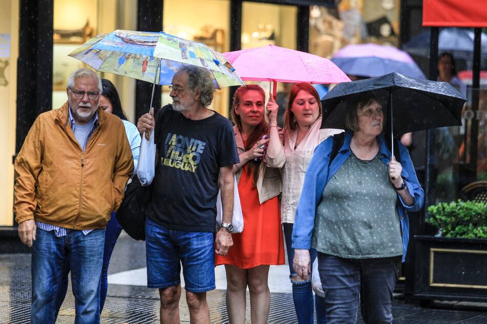 Lluvia. Foto: NA.