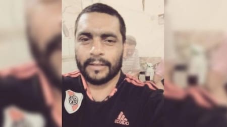 La víctima, Juan López, de 36 años, foto NA