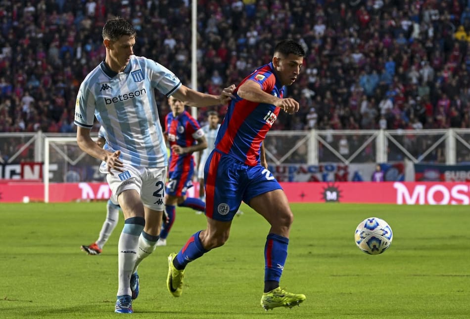 San Lorenzo vs. Racing Club; Torneo Apertura 2025. Foto: NA (Juan Foglia)