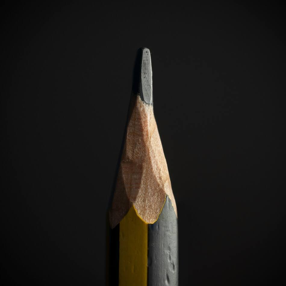 Mina de lapiz. Foto Unsplash.