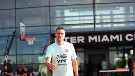 Lionel Scaloni. Foto: Prensa AFA.