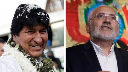 Evo Morales y Carlos Mesa, elecciones en Bolivia