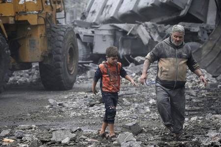 Guerra en Gaza. Foto: EFE