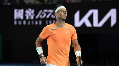 Rafael Nadal, Abierto de Australia. Foto: EFE
