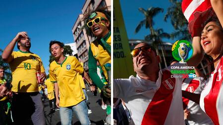 Brasil vs Perú - Copa América Reuters