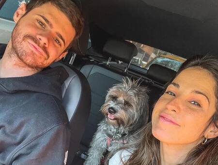 Gastón Sofritti y Cande Molfese. Foto: Instagram