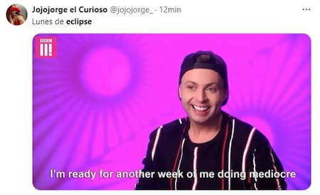 Memes sobre el eclipse solar. Foto: X.