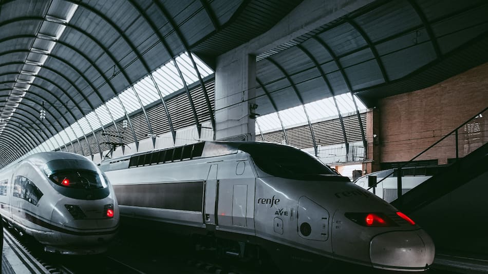 Tren bala. Foto: Unsplash.