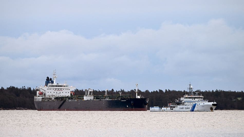 El buque petrolero Eagle S. Foto: Reuters (Jussi Nukari).