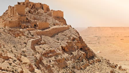 El paisaje desértico del Sahara se transformó temporalmente. Foto: Unsplash.
