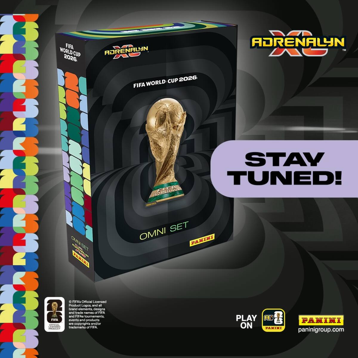 Colección exclusiva de cartas del Mundial 2026 de Panini.