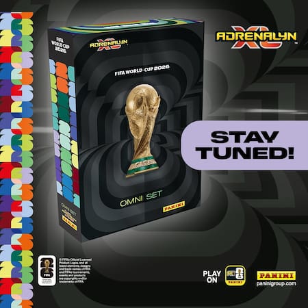 Colección exclusiva de cartas del Mundial 2026 de Panini.