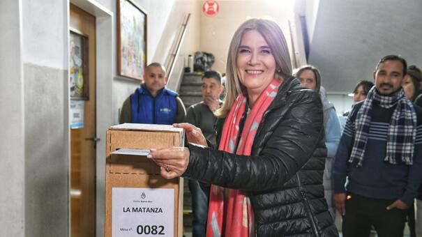 Verónica Magario: "Hay una Argentina que se tiene que recuperar con esperanza"