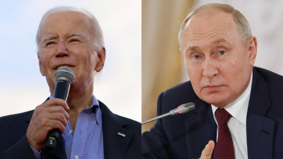 Joe Biden, Presidente de Estados Unidos y Vladimir Putin, Presidente de Rusia. Fotos: Reuters