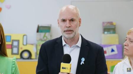 Horacio Rodríguez Larreta, jefe de Gobierno de CABA. Foto: captura de video