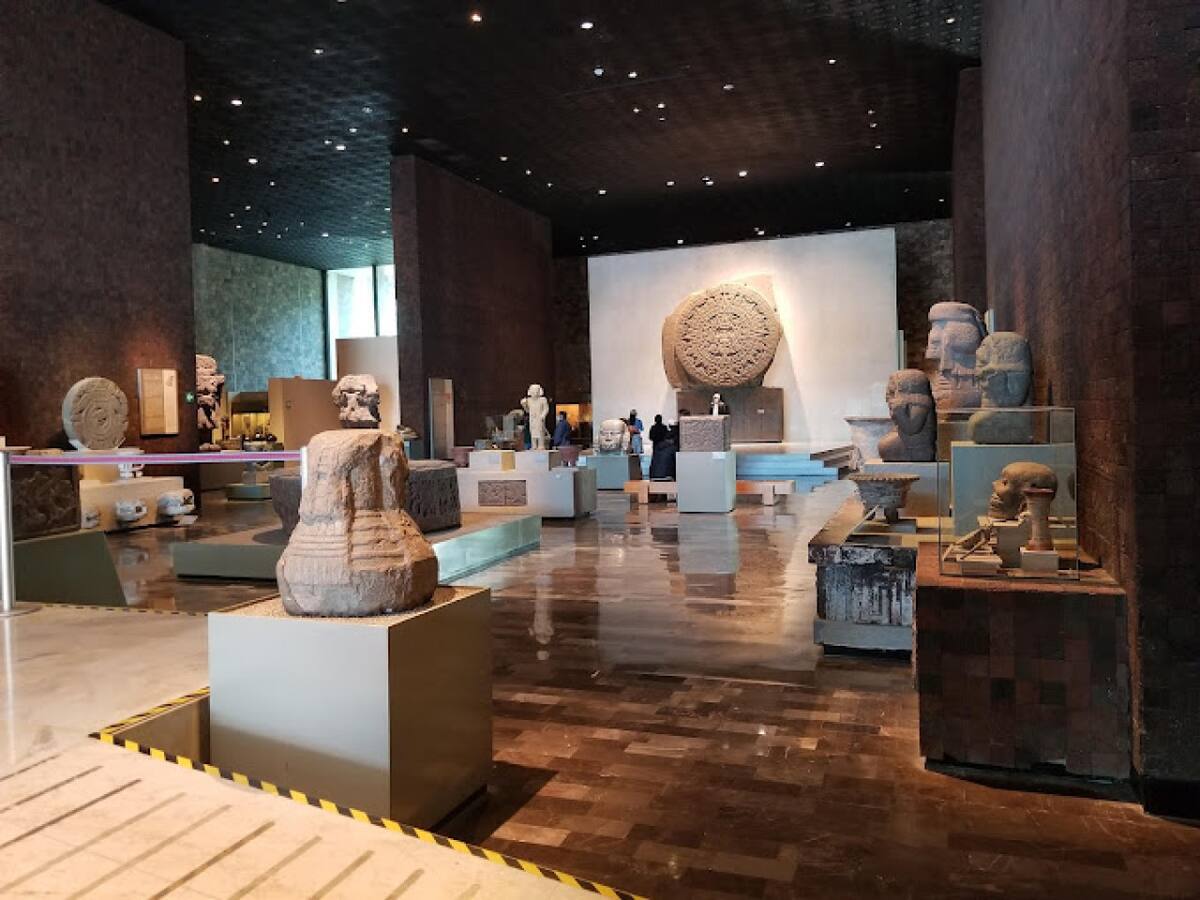 Museo Nacional de Antropología, México. Foto Google Maps
