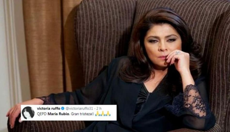 Adiós a María Rubio - Victoria Ruffo - México