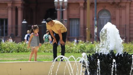 Ola de calor. Foto: NA.