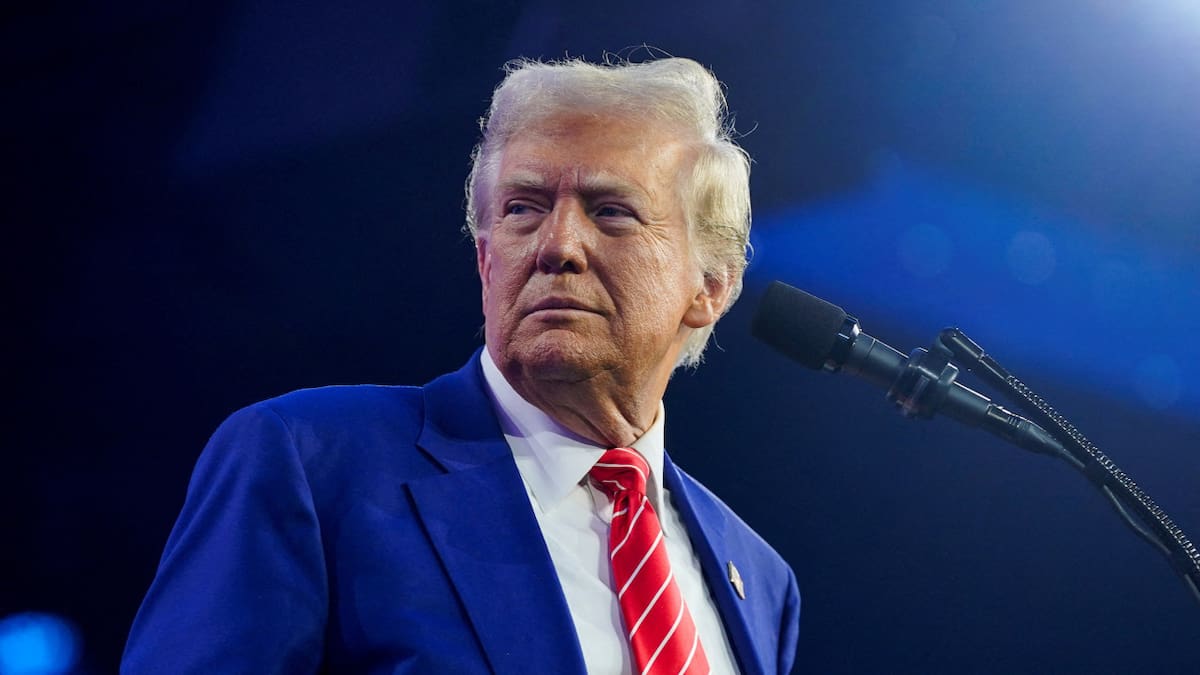 Donald Trump, presidente de Estados Unidos. Foto: Reuters.