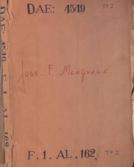 Documentación desclasificada sobre Mengele.