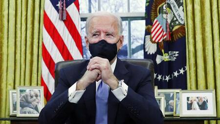 Joe Biden en la Casa Blanca, REUTERS