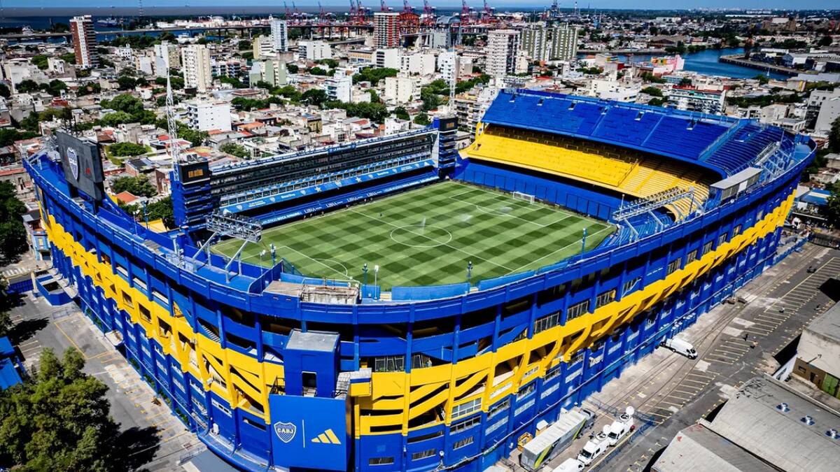 La Bombonera. Foto: NA