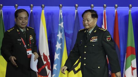 General Zhang Youxia, vicepresidente de la Comisión Militar Central de China. Foto: EFE.