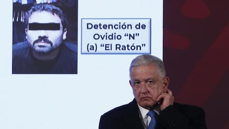 Conferencia de prensa de autoridades mexicanas. Foto: EFE