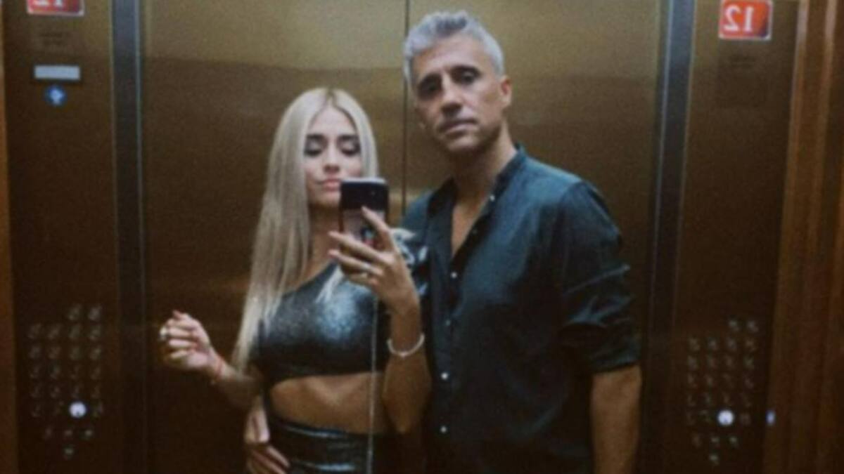 Hernán junto a su pareja. Foto: Instagram/AntoSilguero