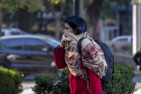 Frío en Buenos Aires, ola polar. Foto: NA/Damián Dopacio