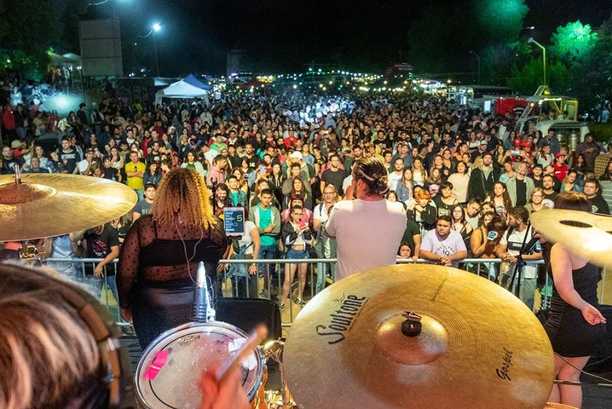 Fiesta de la cerveza en Luján