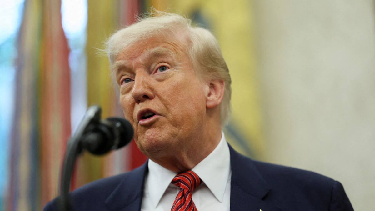 Donald Trump fue muy crítico con Israel. Foto: Reuters.