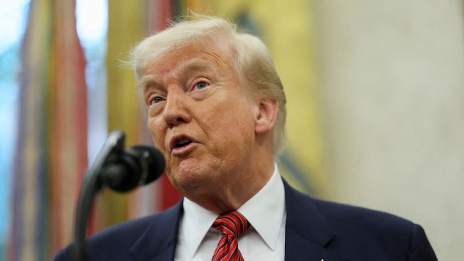 Donald Trump fue muy crítico con Israel. Foto: Reuters.
