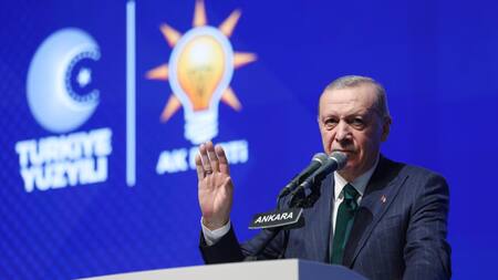 Recep Tayyip Erdogan, presidente de Turquía. Foto: EFE.