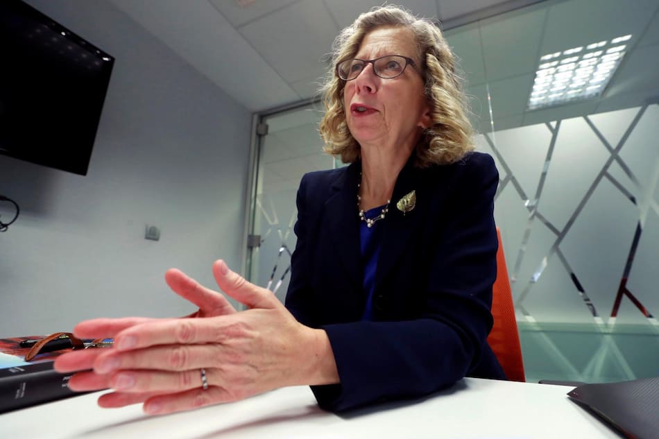 La directora general de la Unión Internacional para la Conservación de la Naturaleza, Inger Andersen, en una imagen de archivo de 2019. EFE