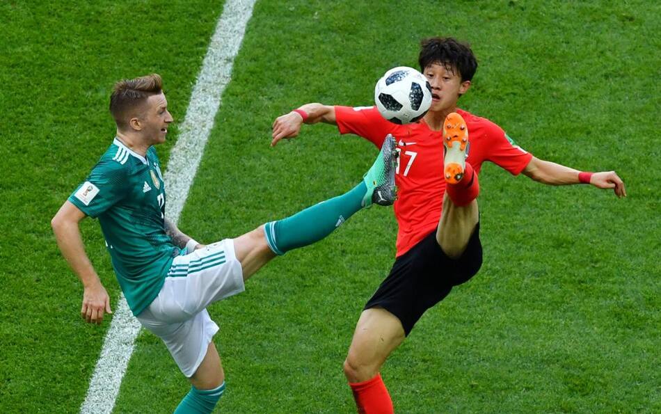 Alemania vs. Corea - Mundial Rusia 2018 (Reuters)