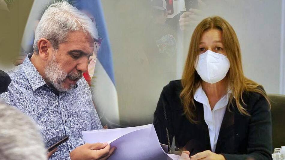 Aníbal Fernández y Sabina Frederic, Gobierno, NA