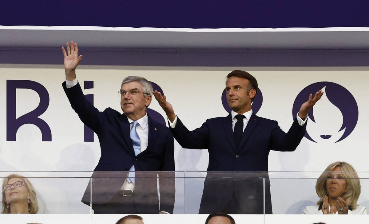 Ceremonia de clausura de los Juegos Olímpicos. Foto Reuters