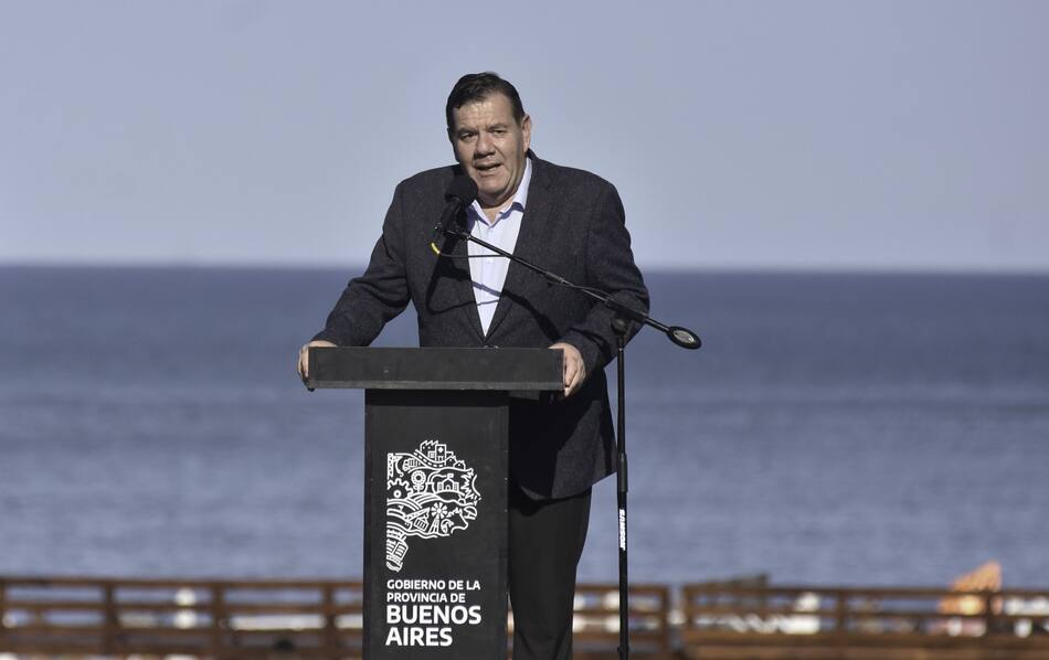 Guillermo Montenegro, intendente de General Pueyrredón. Foto: NA/José Scalzo.