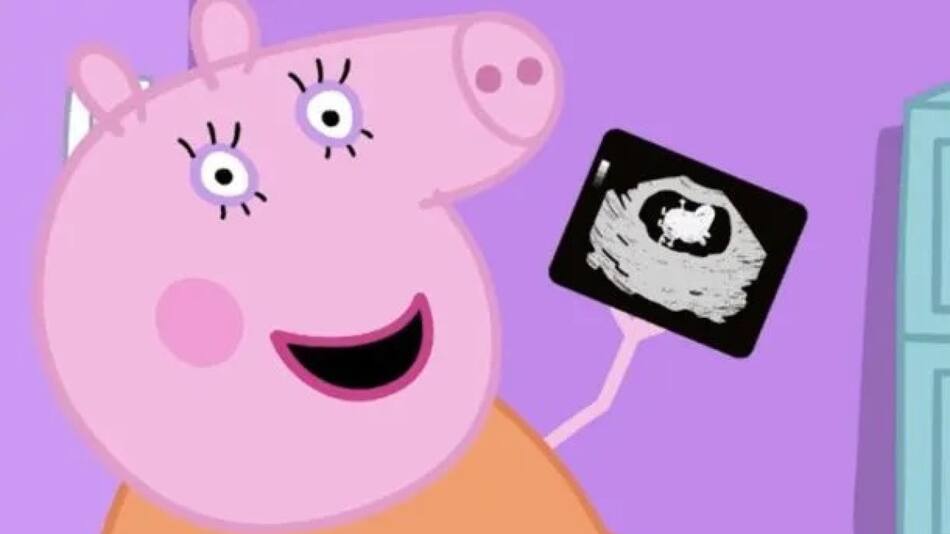 Peppa Pig tendrá un nuevo hermano. Foto: Captura de video.