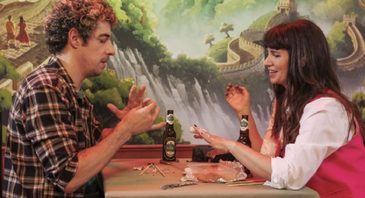 Esteban Lamothe y Griselda Siciliani en Envidiosa. Foto: X