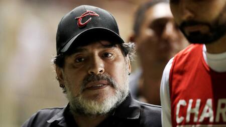 Diego Maradona en Dorados de Sinaloa (Reuters)