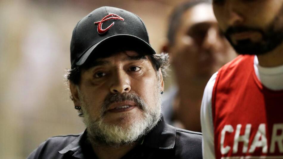 Diego Maradona en Dorados de Sinaloa (Reuters)