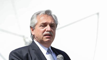 Alberto Fernández, conferencia, NA