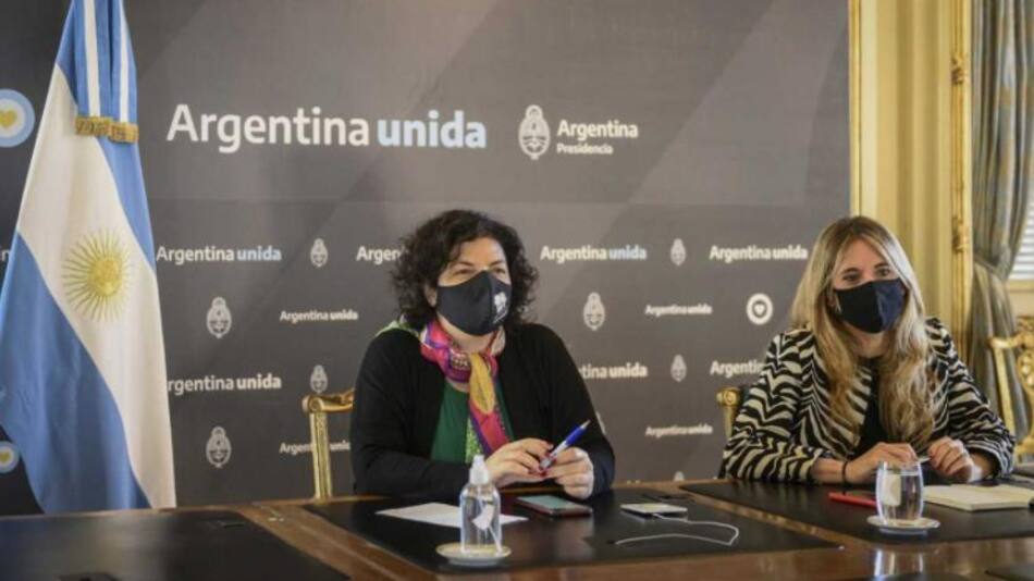 Carla Vizzotti, ministra de Salud, NA