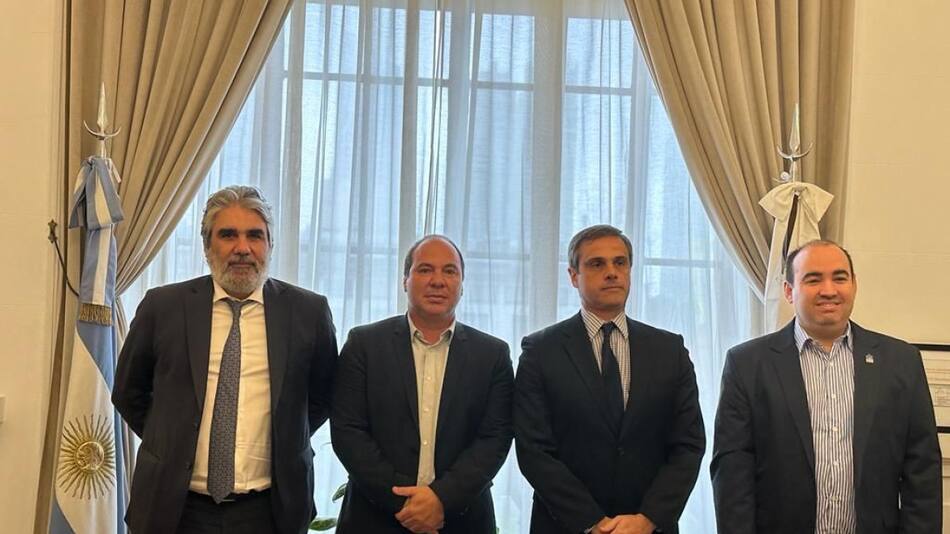Reunión de la Aduana y la Secretaría de Comercio con la industria del juguete. Foto: prensa